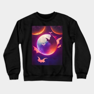 bats halloween Crewneck Sweatshirt